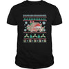 Image of Hedgehog Pet Lover Ugly Christmas T-shirt