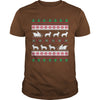 Image of AUSTRALIAN CATTLE DOG SANTA'S REINDEER CHRISTMAS UGLY SWEATER