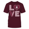 Image of Stacked Love - Southern Illinois Salukis