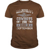 Image of Never Underestimate a Cowboys Fan Born In September
