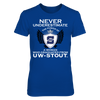 Image of Wisconsin Stout Blue Devils - Never Underestimate The Power Of A Woman