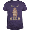 Image of bear - Funny Beer Bear Deer shirts