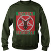 Image of Satan's Reindeer Ugly Christmas Sweater XMAS T-shirt