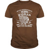 Image of NATIVE AMERICAN, THE POWER OF A WOMAN WHO HAS NATIVE BLOOD T SHIRT