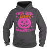 Image of THIS GIRL LOVES HALLOWEEN T SHIRT (PINK)