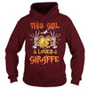 Image of This Girl Loves Giraffe Halloween