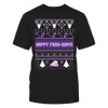Image of Happy Frog-idays (Ugly Christmas Sweater) - TCU Horned Frogs