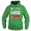 Image of Nice To Cargo Supervisor Santa Watching Christmas T Shirt