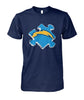 Image of Los Angeles Chargers - Chargers and Puzzle T-shirt