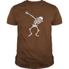 Image of Dabbing Skeleton Shirt Cute Halloween Dab Dance Gift