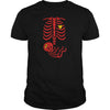 Image of Gladditudes Maternity Skeleton Tshirt girl