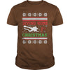 Image of DIVING HOME FOR CHRISTMAS T-SHIRT