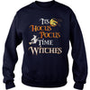 Image of HALLOWEEN WITCH SHIRT-IT'S HOCUS POCUS TIME WITCHES TSHIRT