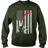 Image of Duck Hunting Nation Flag T-Shirt