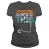 Image of Dolphins I Married T-shirt, Dolphins I Married Hoodies