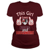 Image of Girl Loves Noles And Buccaneers TSHirt