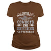 Image of Never Underestimate a Cowboys Fan Born In September