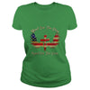 Image of Patriotic Stand For The Flag Kneel For The Cross T Shirt