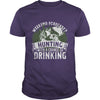 Image of Hunting - Weekend forecast, a chance of drinking T-Shirt