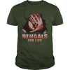 Image of Bengals For Live Tshirt, Bengals For Live Hoodies