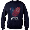 Image of Patriots Redsox Its In My DNA TShirt