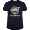 Image of Skeleton Queen T-Shirt Halloween Party