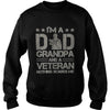 Image of Iam A Dad Grandpa And A Veteran TShirt