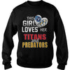 Image of Girl love Titans And Predators T Shirt