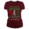 Image of Tyrannosaurus Ugly Christmas Sweater New