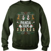 Image of PANDA FAM UGLY CHRISTMAS SWEATER