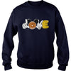 Image of Love Tshirt TEXAS LONGHORNS