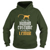 Image of Funny Cool Halloween Human Costume Lemur T-shirts