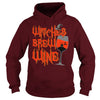 Image of WITCHES BREW WINE T SHIRT FUNNY HALLOWEEN DRINKING