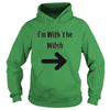 Image of Mens Mens Halloween Couples Costume Shirt Im With The Witch