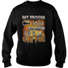 Image of CRITIC Halloween Shirts My Broom broke T Shirts
