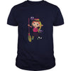 Image of Cute Lil Girl Halloween TShirt in Kids Women And Men Sizes