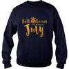 Image of Halloqueens are born in july funny halloween tshirt