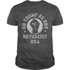 Image of No Trump No Fascist USA protest shirt