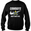 Image of Cowboys Just Hate Us T-shirt, Cowboys Just Hate Us Hoodies