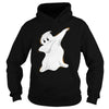 Image of Funny Dabbing Ghost Halloween TShirt Spooky Haunted Dab