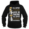 Image of I Will Support Steelers TShirt