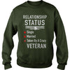 Image of Taken By A Crazy Veteran T Shirt