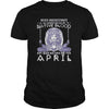 Image of Native Blood Was Born In April T-Shirt Aries Pride