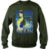 Image of Disney Mulan Green Dress Sparkles Graphic T-Shirt