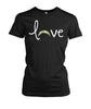 Image of Los Angeles Chargers - Love Chargers T-shirt