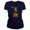 Image of Green Witch Black Cat Blue Spider and Orange Pum