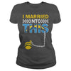 Image of Chargers I Married T-shirt, Chargers I Married Hoodies