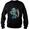 Image of Little Grim Reaper Halloween Outline (2)
