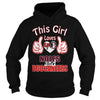 Image of Girl Loves Noles And Buccaneers TSHirt