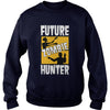 Image of Future Zombie Hunter Funny Halloween T-Shirt